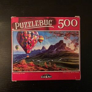 Puzzlebug 500-Piece Hot Air Balloon Puzzle